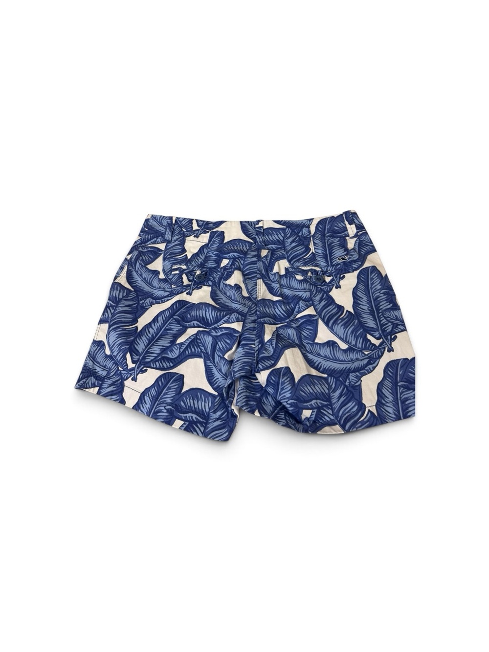 Vineyard Vines blue Leaf-Print Shorts size 8